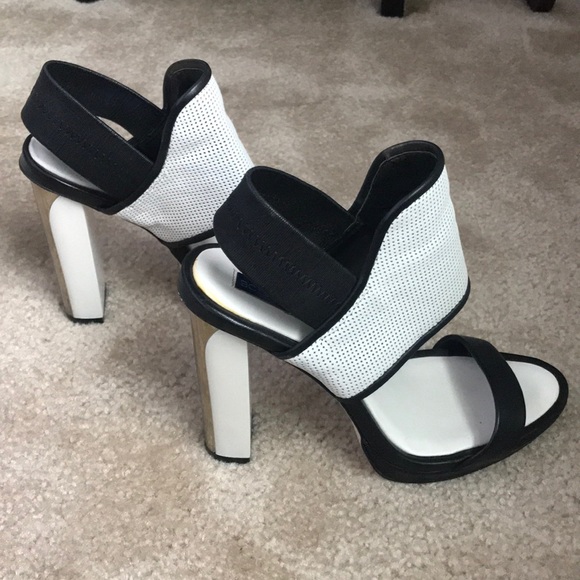 BCBGMaxAzria Jovian ColorBlock High Heel Sandals - Picture 2 of 5
